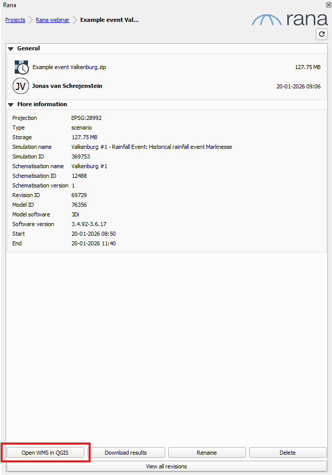 Detail page scenario results how to add wms layers